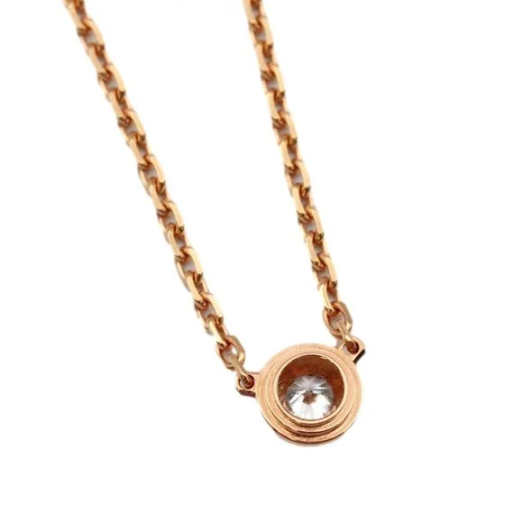 Cartier d'Amour XS necklace diamond 750 K18PG pink gold women's jewelry CARTIER - Picture 3 of 9